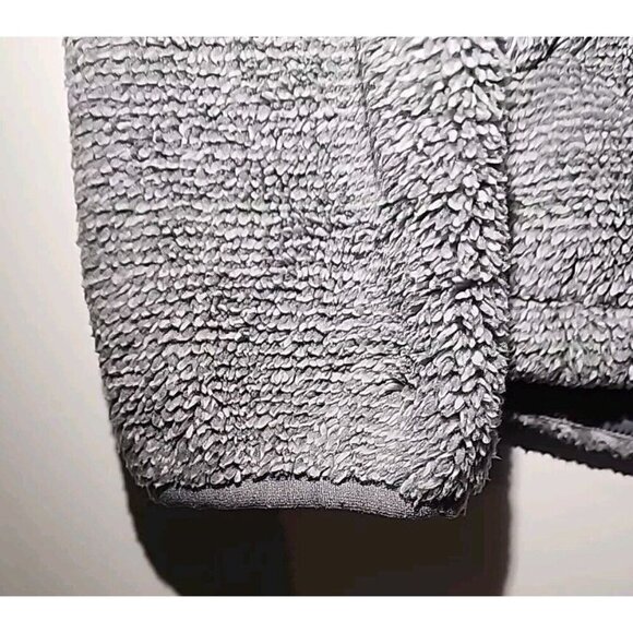 North Face Jacket Womens Small Full Zip Long Sleeve Outdoors Zip Gray Fleece - Picture 3 of 12